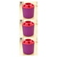 thumbnail image 1 of Wosthever Soporte poroso para cepillo de dientes, soporte para de dientes, tubo para cepillo de para parejas, bloque de bolígrafo Violeta 3piezas, 1 of 6