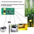 thumbnail image 4 of 2-Pack 1.2V NiMH Battery Solar Light Control Panel Kit with PCB Material, 8 Lighting Modes, Charge/Discharge Protection, 4 LEDs (White & Warm Light), 2V Solar Panel Compatibility for Garden, Wall,, 4 of 6