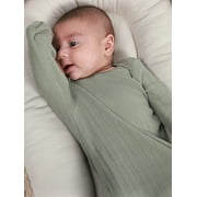 Gerber Baby Neutral Long Sleeve Gowns, 3-Pack, Sizes Newborn - 0/3 Months