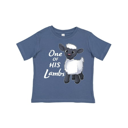 

Inktastic One of His Lambs- Easter Sheep Boys or Girls Toddler T-Shirt
