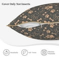 thumbnail image 3 of KLL Animal Paw Decorative Throw Pillow Covers Velvet Soft for Couch Sofa Bedroom Living Room Outdoor (No pillow core)- 20"x20", 3 of 5