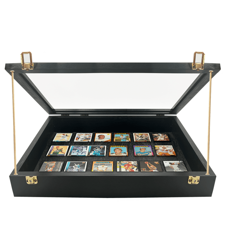 PENNZONI Small Tabletop Trade Show Display Case w/ Wooden Dowels