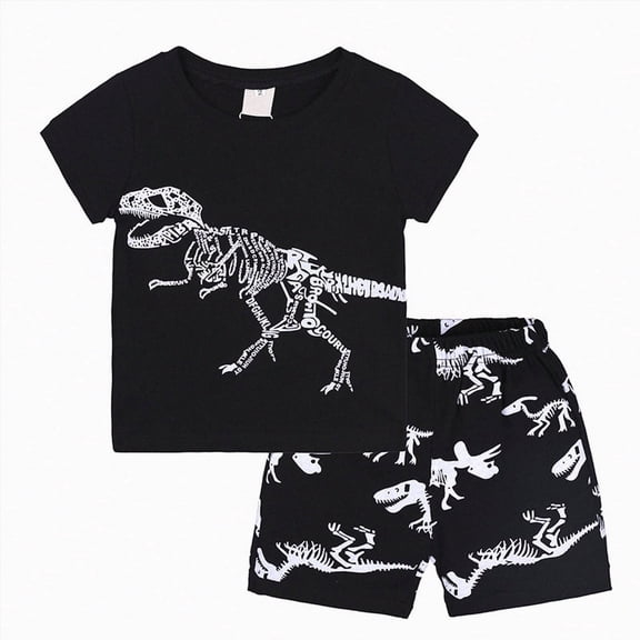 Kids Clothes Boys Toddler Outfit Sets Child Spring Summer Cotton Round Neck Print Sleeveless Basketball 1t 2t 3t 4t 5t 6t T-Shirt Shorts T Shirt Set 2PCS