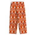 thumbnail image 5 of Preschool Outerstuff  Orange Clemson Tigers Ugly Sweater Pajama Set, 5 of 5