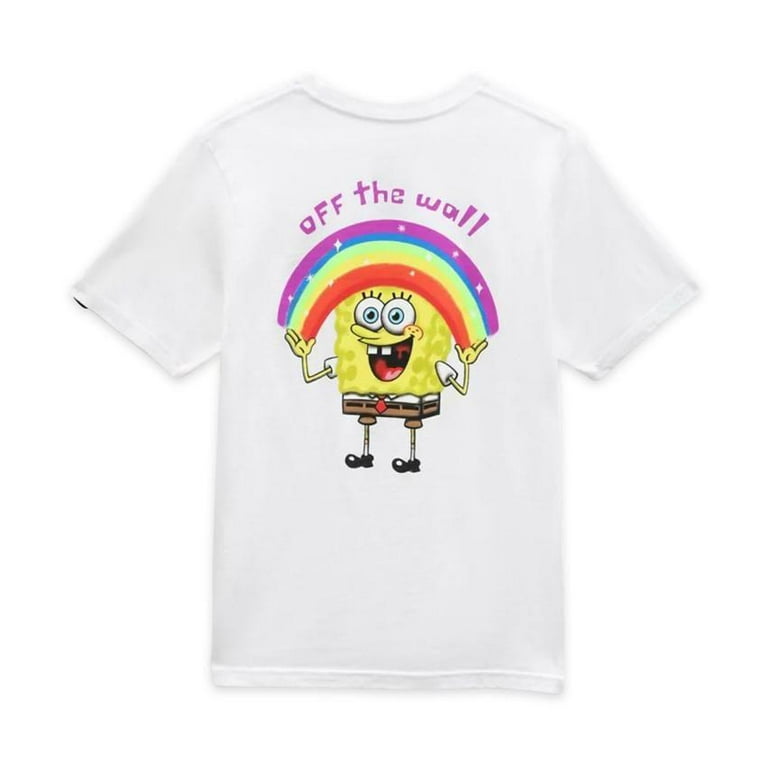Vans Off The Kids X SpongeBob SquarePants Imagination Tee T-Shirt - White (Medium) Walmart.com