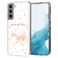 thumbnail image 1 of TalkingCase Thin Slim Case Compatible for Samsung Galaxy S22 5G, We Got This Orange Print, Lightweight, Flexible, Soft, USA, 1 of 7