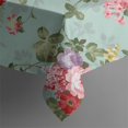 thumbnail image 4 of Spring Flower Table Cloth,Wrinkle Resistant Table Cover with Polyester,Waterproof Reusable Tablecloths for Weeding Birthday Tea Party Decorations (Rectangle,60x120inch), 4 of 6