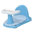 thumbnail image 2 of Asiento de baño para bebé: cómodo y seguro azul y naranja, 2 of 7
