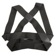 thumbnail image 1 of Cinturón de soporte para espalda, corrector de postura para hombros y jorobas (negro, talla M), 1 of 6