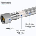 thumbnail image 6 of CEORPER Dishwasher Water Line With 3/8inch Compression Fittings For Easily Setup, 6 of 8