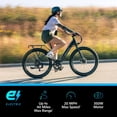 thumbnail image 2 of Schwinn Parkwood Electric Comfort Hybrid Bike , 27.5 Inch Wheel, Blue, 2 of 9