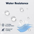 thumbnail image 3 of 12x20 Inch Water Resistant Outdoor Pillow Insert Decorative Cushion, 3 of 7