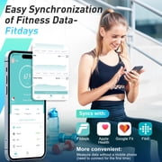 INSMART Body Weight Scale,Smart Scale for Body Weight,Digital Bathroom Scale with BMI,Bluetooth Body Fat Scale,14 Body Composition Analyzer with Fitness APP Sync,400lbs