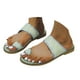thumbnail image 2 of MKLEKYY Sandalias para Mujer, Sandalias Informales de Verano Con Punta Abierta, Lisas, Planas, Suaves y Transpirables, 2 of 4