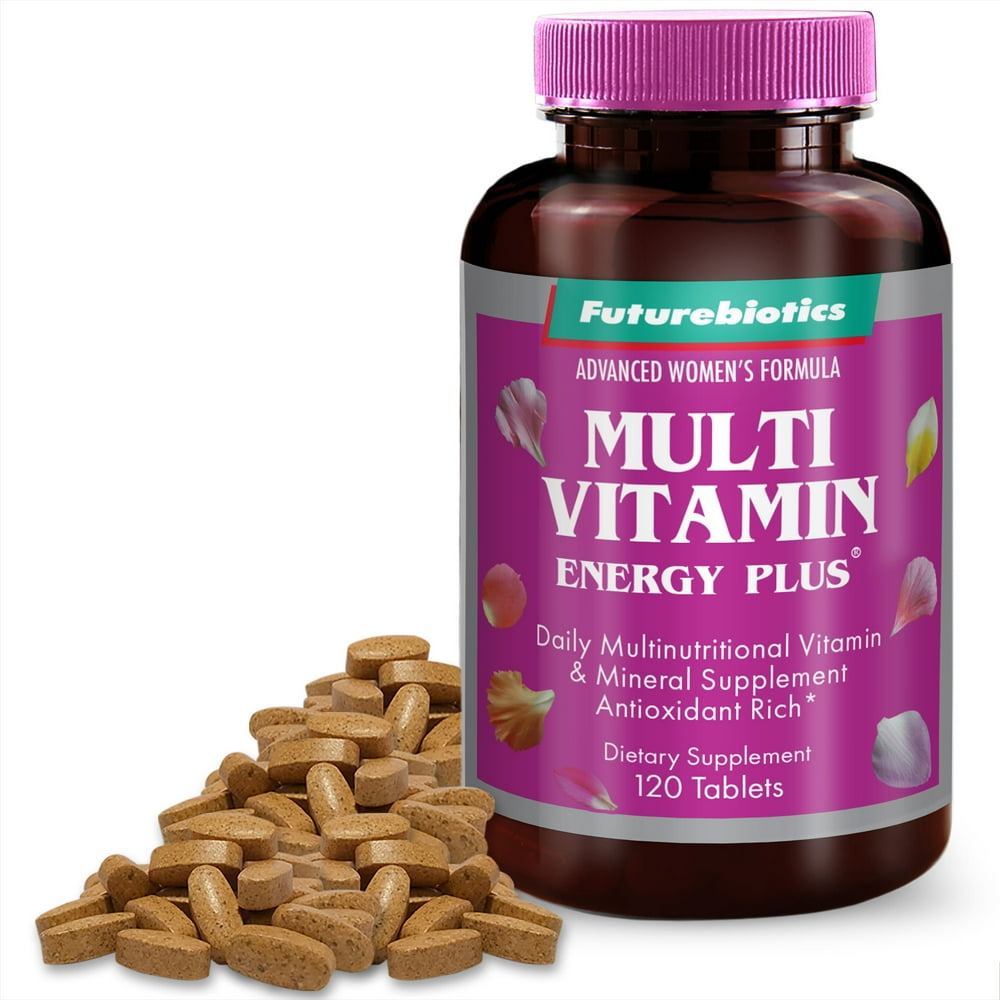 Futurebiotics Multivitamin Energy Plus for Women, 120 Tablets