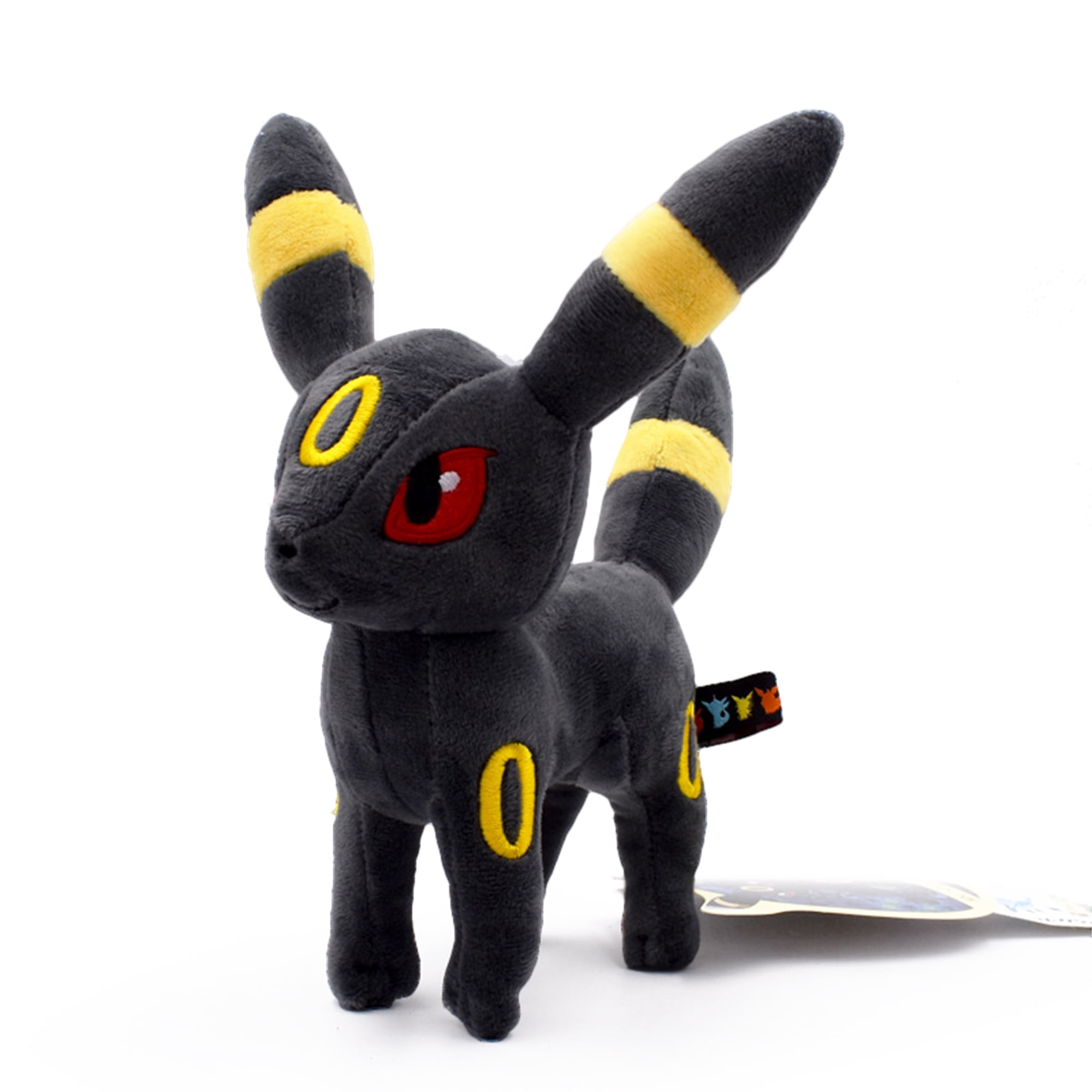 Seekfunning Eevee Pokemon Plush 8 Shiny Standing Umbreon Plush Stuffed Animals For Kids Girls Gifts Black Walmart Com
