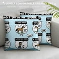 thumbnail image 3 of COMIO Funny Horses Thing I Do in My Spare Time About Horses Throw Pillow Covers Decorate Room, Pillowcase,Gifts for Horses Lovers Women Men, 3 of 5