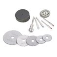 thumbnail image 2 of Cutting Disc Kit, HSS Saw Blades Replacement 30Pcs Professional Cutting Wheels Combination With 5 Handles For Grinder For Metal, 2 of 8