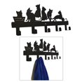 thumbnail image 3 of Dalazy Porte-Clés Support Cintre Organisation d'Entrée Mural Déco Chat, 3 of 8
