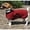 Burgundy, variant on Dura-Tech Fleece Dog Coat | Bellyband Closure | Color Burgundy | Size Puppy