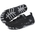 thumbnail image 1 of Zapatos Agua Descalzos Playa Secado Rápido Antideslizantes para Hombre Mujer (43) Negro, 1 of 8