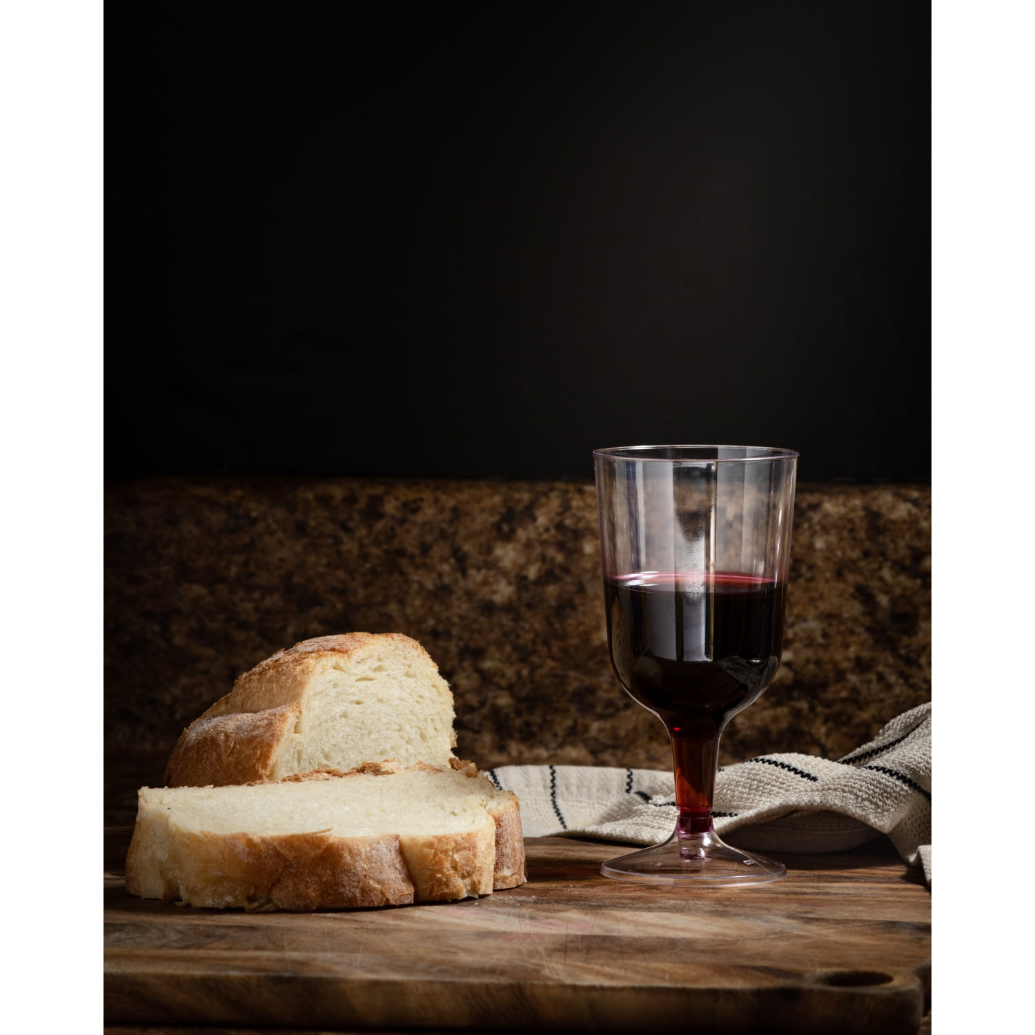 🏆 Poolside Acrylic Stackable Wine Glass - 8.5 oz (Set of 4) BDT2008-4