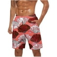 thumbnail image 2 of Awdenio The Big Short Swim Trunks Mesh Liner Volley Shorts Swimming Trunks Bathing Suit Quick Dry, 2 of 4