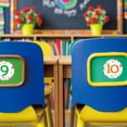 thumbnail image 4 of 1-36 Spot Marker Sticker Polka Dot Number Floor Sticker Classroom Line Up Stickers 42 Pcs Numbers Stickers DIY Hopscotch Game Line Up Spots, 4 of 9