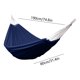 thumbnail image 3 of Hamaca de camping de lona resistente de doble tamaño de 190x80cm, diseño de barra extendedora anti-puntas, columpio portátil de nailon con correas para viajes al aire libre por terrazas, 3 of 6