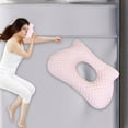 thumbnail image 6 of Ear Piercing Pillow Side Sleeping Pillow Ear Guard Pillow Soft Polyester Cover for Kids and Adults Home Use, 6 of 9