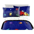 thumbnail image 2 of Among Us 4-Piece Full Sheet Set, 100% Polyester, 2 of 3