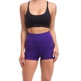 thumbnail image 3 of SHCKE High Waist Yoga Shorts for Women Tummy Control Fitness Running Home Workout Shorts, 3 of 6