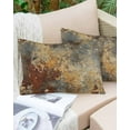 thumbnail image 6 of Brown Gray Throw Pillow Cover 20 x 26 Inch Decorative Pillow Cover Rustic Abstract Gradient Mottled Texture Lumbar Pillowcase Seasonal Rectangle Cushion Case for Couch Sofa Bed Living Room, 6 of 7