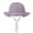 Purple, variant on Toddler Baby Summer Sun Protection Fashion Solid Color Outdoor Sun-Hat Cute Sunscreen Hat Cap