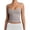 Gray, variant on Women’s Scoop Neck Adjustable Strap Sleeveless Tank Top Soft Stretchy Fitted Camisole Basic Layering Shirt for Daily Wear
