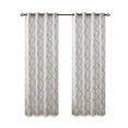 thumbnail image 3 of Fretwork Print Grommet Top Window Curtain Panel(Only 1 Pc Panel) On-Site, 3 of 12