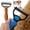 Orange L, variant on Pet Grooming Tool, 2-in-1 Double-Sided Deshedding Comb with Ergonomic Non-Slip Handle for Dogs & Cats, Gentle Fur Removal