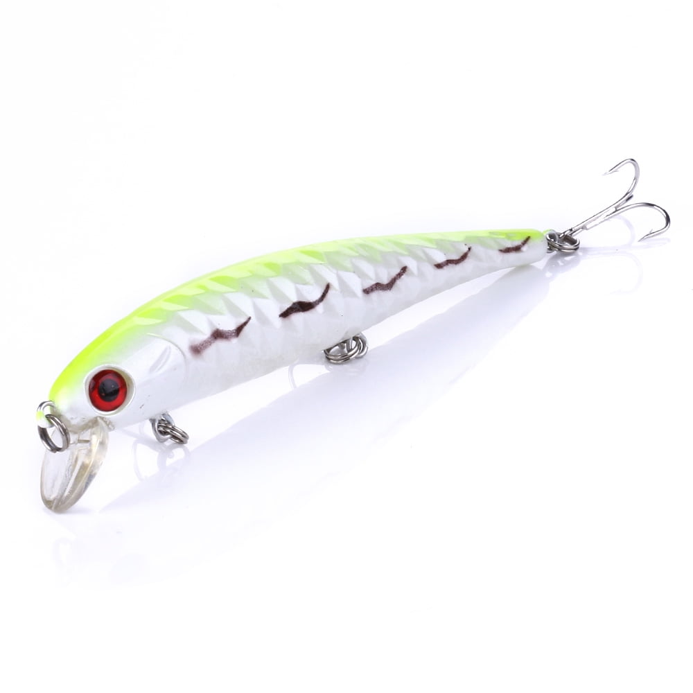 HENGJIA Fishing Lures, Jerkbait for Bass Fishing Minnow Lure Set, Fishing Plugs Hard Baits Swimbaits for Trout Bass Perch Fishing,6pcs