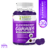 Gevity Vitamins Elderberry Gummies, Vitamin C with Zinc, 60 Gummies