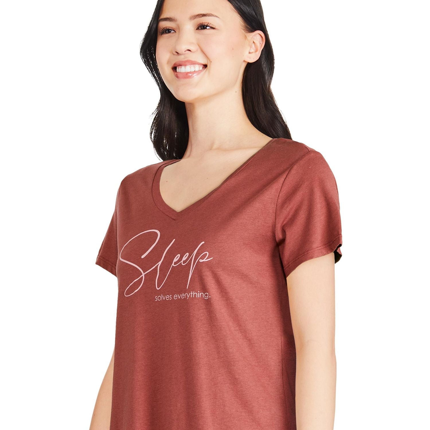 George Women's V-Neckline Sleep Tee