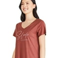 thumbnail image 4 of George Women's V-Neckline Sleep Tee, 4 of 6