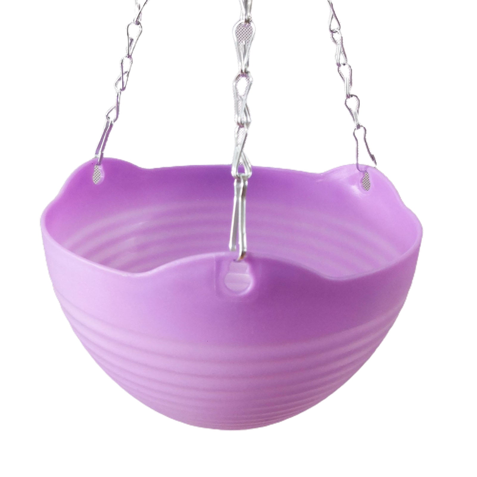 Travelwant Hanging Planter Basket Indoor Outdoor Flower Pots, Plant Containers W/ Drainage Hole, Plant Pot for Hanging Plants