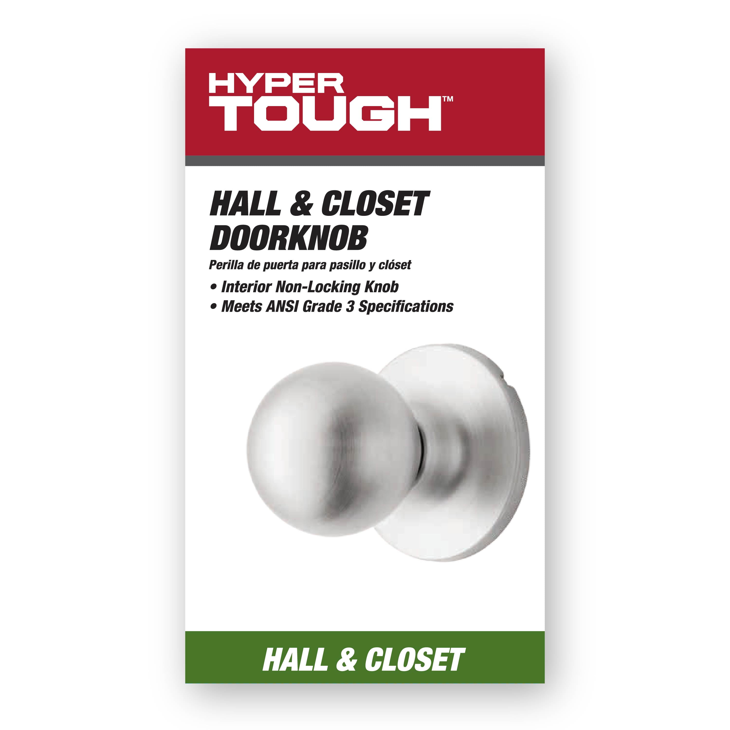 ⌘ Porte-Bonheur ⌘ Hyper Tough Interior Locking Bed and Bath Doorknob Antique