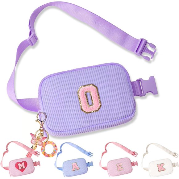 shiyou-Belt Crossbody Bag for Girls Women - girls fanny pack ages 8-12 Teen Birthday Gifts Small Waist Packs Trendy Kids Fanny Pack, Purple, O