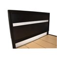 thumbnail image 4 of Queen Storage Bed Frame with 2 Drawers, Black Wood Platform Bed with Headboard, No Box Spring Needed, Underbed Storage Bedroom Furniture, 4 of 8