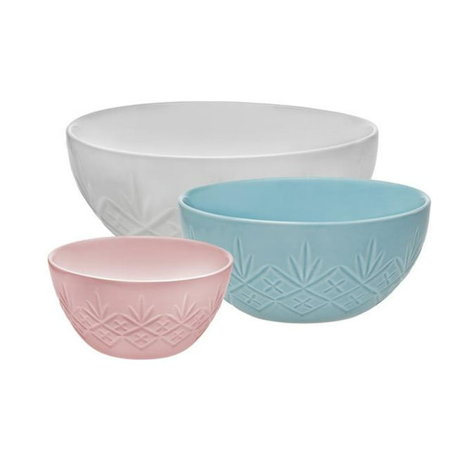 Godinger 62125 Bols en Dublin Nesting&44; Blanc - Lot de 3