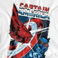 thumbnail image 3 of Captain America : Brave New World T-Shirt Punch Rouge pour Hommes, 3 of 6