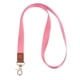 thumbnail image 1 of Lanyard de clave Uxcell, moderno lanyard para identificaciones, correa larga con clip de metal rosa, 1 of 6
