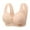 Light Pink, variant on Jkety Push Up Bras for Women Women's Underwire Shaping Bra, Comfort Front-close Bra Light Yellow,XL