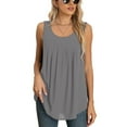 thumbnail image 3 of Blusa sin mangas de gasa de verano para mujer, blusa sin mangas de gasa de verano para mujer, blusa sin mangas de gasa de verano para mujer, durabilidad mejorada, 3 of 6
